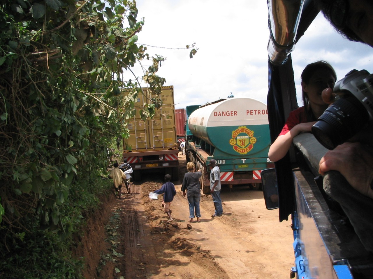 Traffic jam Ugandan style